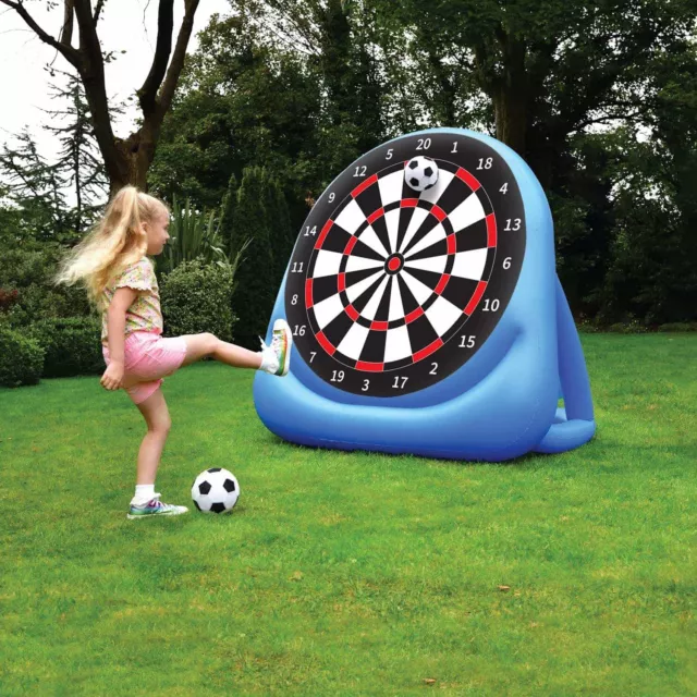 5ft Kids Giant Inflatable Target Inflatable Football Kicking Dart Board Game