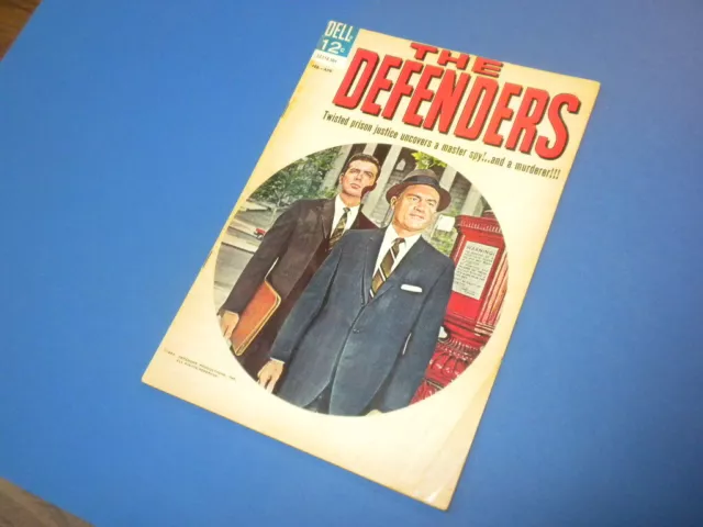 THE DEFENDERS #2 Dell Comics 1963 TV CRIME