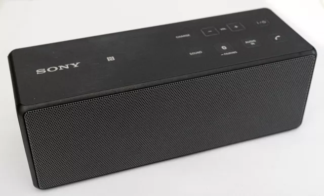 Sony SRS-X3 tragbarer NFC Bluetooth Lautsprecher in schwarz