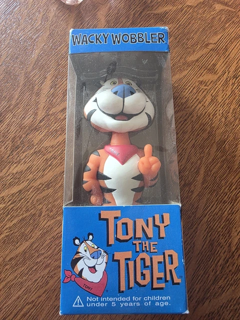 Tony the Tiger Wacky Wobbler フィギュア Tony the Tiger Bobblehead - Wacky Wobbler | Bobbleheads.com