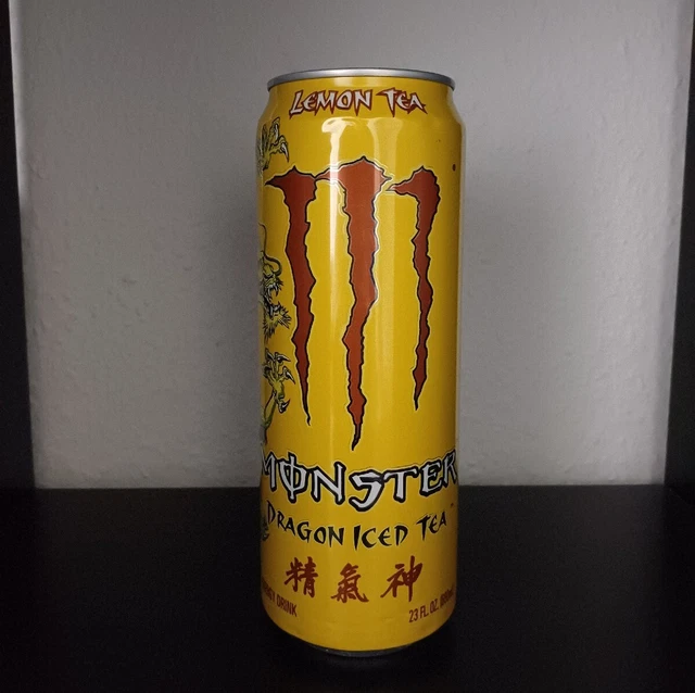 MONSTER ENERGY DRINK Dragon Iced Tea Lemon Tea 680ml USA IMPORT