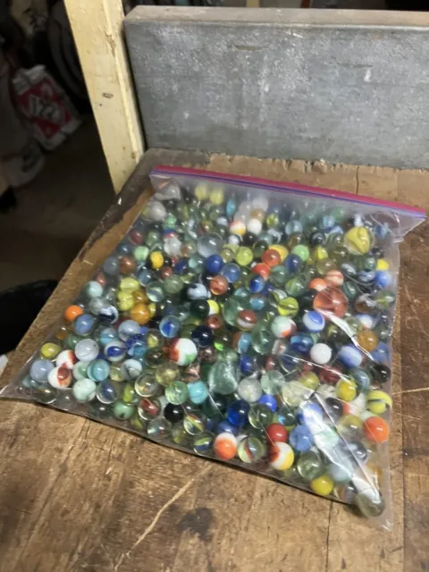 4 LBS MIXED MARBLES, FLAT GLASS MARBLES GEMS, VASE FILLERS, MOSAIC $19.99  PPD