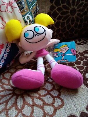 NEW TAGGED - Cartoon Network Dexter's Laboratory Dee Dee Soft Plush Toy ...