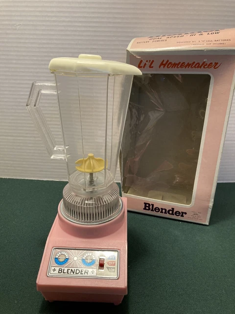 Vintage Li'l Homemaker blender battery Operated  Works