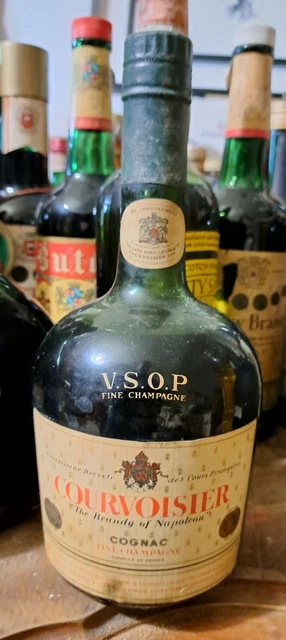 COGNAC COURVOISIER VSOP Fine Champagne CL 75 42%  60'S