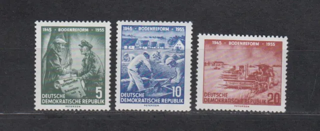 DDR 1955 Mich.Nr,481/83 ** kpl.