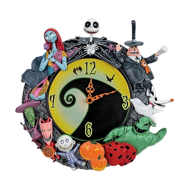 THE BRADFORD EXCHANGE Tim Burton's The Nightmare Before Christmas Wall
