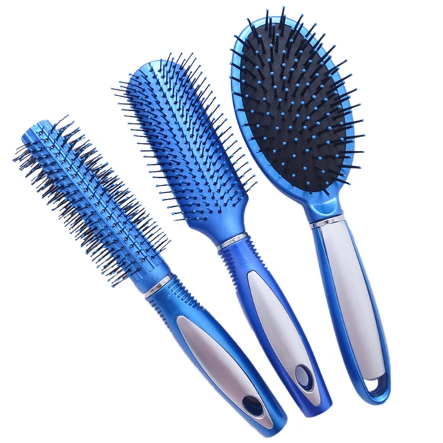3 Pcs Hair Brush Airbag Massage Comb Smooth Detangling Modeling