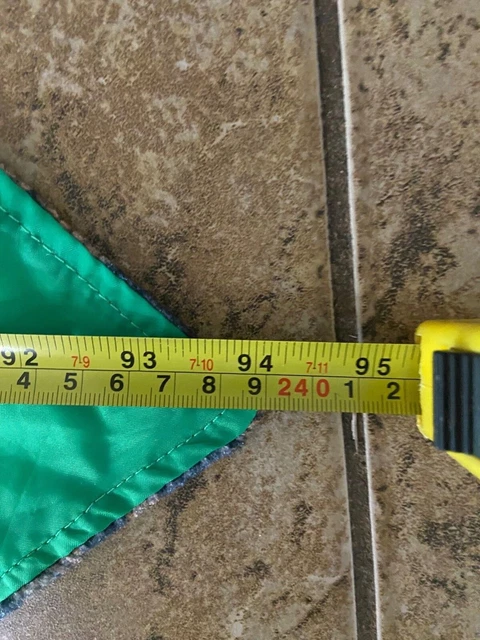 HARRY POTTER GREEN Screen Invisibility Cloak Has Original Note "use it