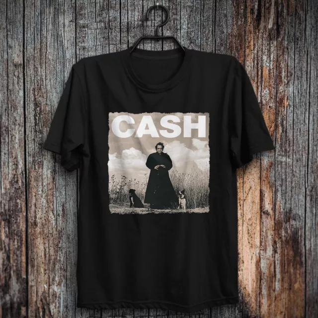 American Recordings Country Johnny Cash Rock Albums Retro T-Shirt Merle Haggard