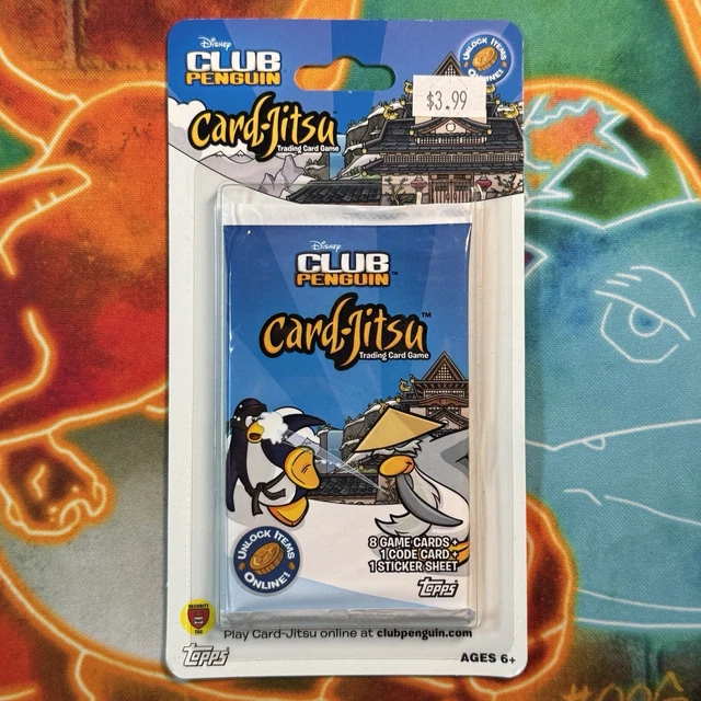 Club Penguin Card Jitsu Base Lot of 24 Booster Packs TCG