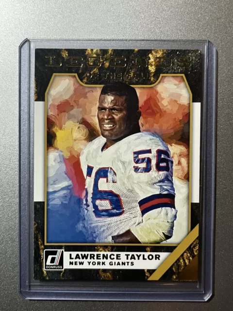 Lawrence Taylor  New York Giants  Panini Donruss NFL 2019  LEGENDS OF THE FALL