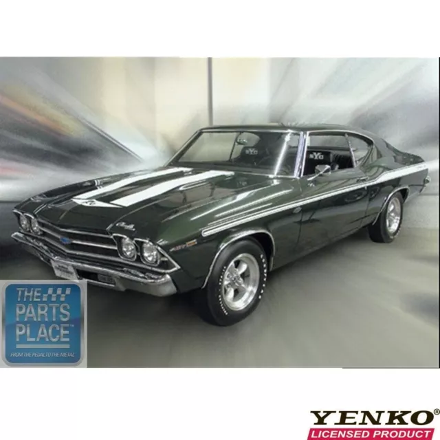 1969 Chevrolet Camaro / Chevelle / Nova Yenko Vinyl Stripe Kit - Gloss White