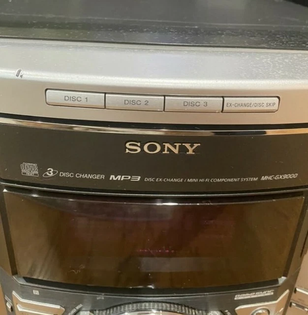 Sony Mhc-Gx9000 Mp3 Disc Exchange Mini Hi-Fi Component System. Mint!! 3