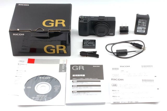 【MINT in Box】 RICOH GR 16.2 MP Digital Compact Camera Black From JAPAN 2