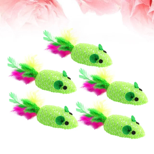 5 Pcs Chat Souris Animaux Jouets Interactifs Chaton Pour De Compagnie