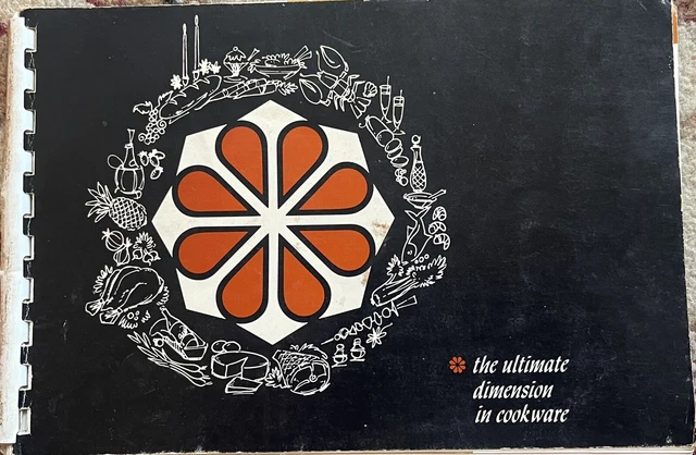 Rare Vintage 1968 Miracle Maid Cookware Cookbook Recipes Spiral 37