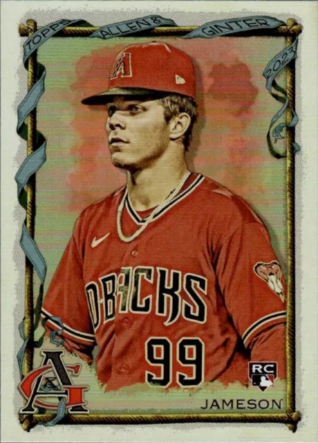 2023 Allen & Ginter 229 DREY JAMESON ROOKIE Silver Portrait Hot Box - DBACKS