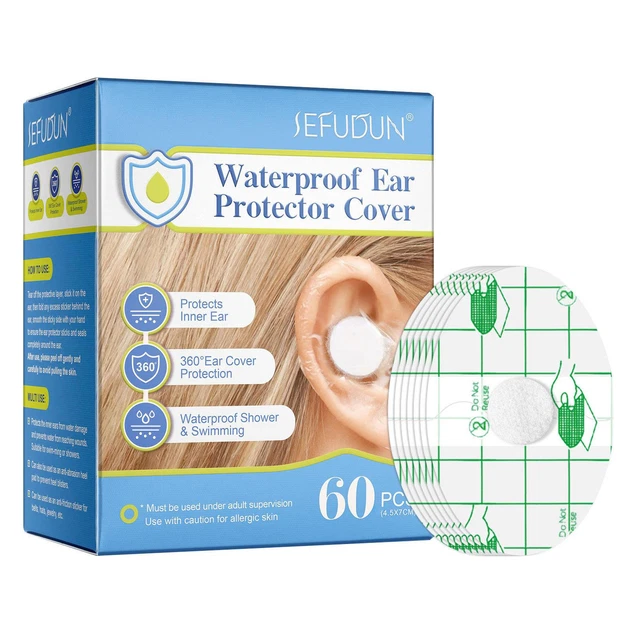 BABY WATERPROOF EAR Stickers Kids Size for Swimming Showering New and