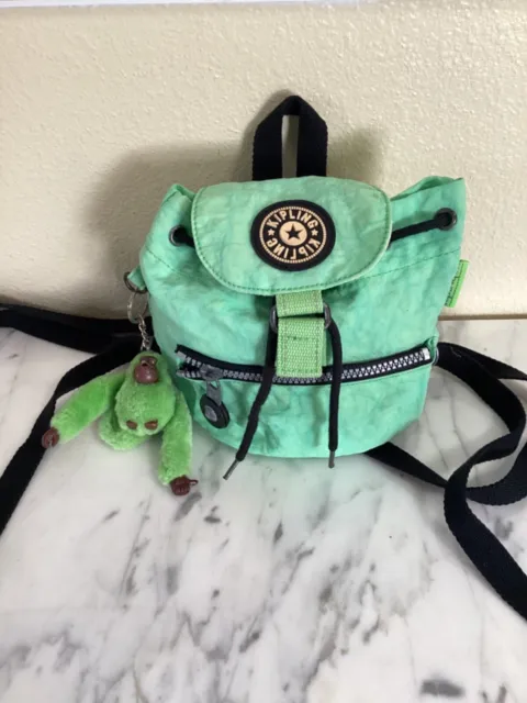 Kipling Mini Backpack Green