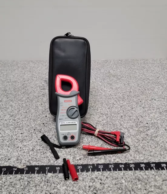 Craftsman Model 82011 Clamp on Ammeter Digital Multimeter