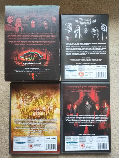 METALOCALYPSE - SEASON 1-3 The Complete Death (DVD, 2011, 6-Disc Box ...