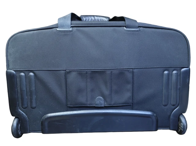 Tumi Alpha Black 2 Wheeled Ballistic Nylon Garment Travel Carry On Luggage Bag 2