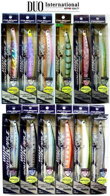 DUO Tide Minnow Slim 140SP Eau de Mer Pêche