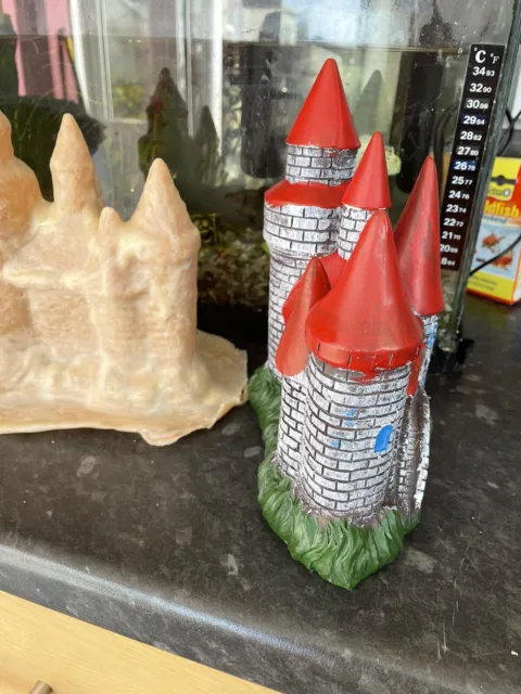 latex rubber mould large fairy castle Garden Princess  Gnomes Plaster Casting 2