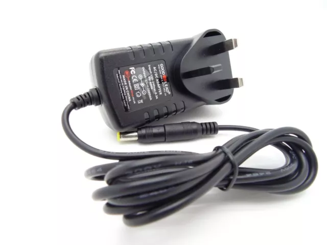12V FREECOM DVD RW Recorder External Hard Drive AC Adapter Power Supply Charger