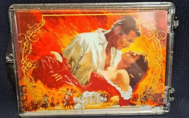 Porcelain Collector Card 1995 Fire & Passion Gone with the Wind Hamilton & Case