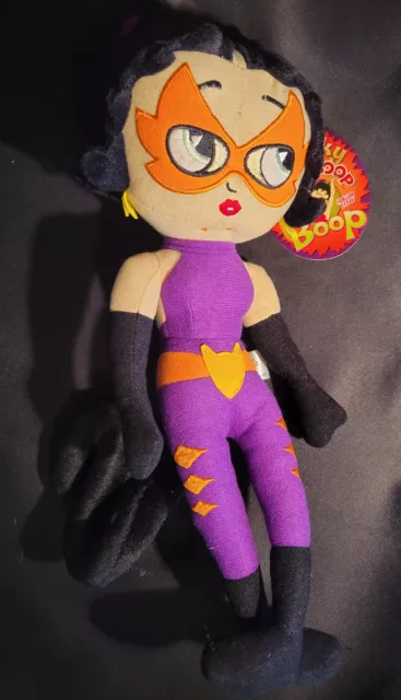 Betty Boop Spooky Boop CAT  Woman 16" Plush Doll Toy Sugar Loaf Halloween 2009