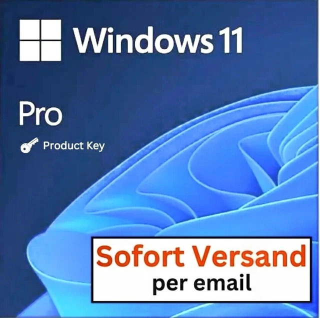 Ms windows 11 pro key sofort versand code vollversion eur 2 92