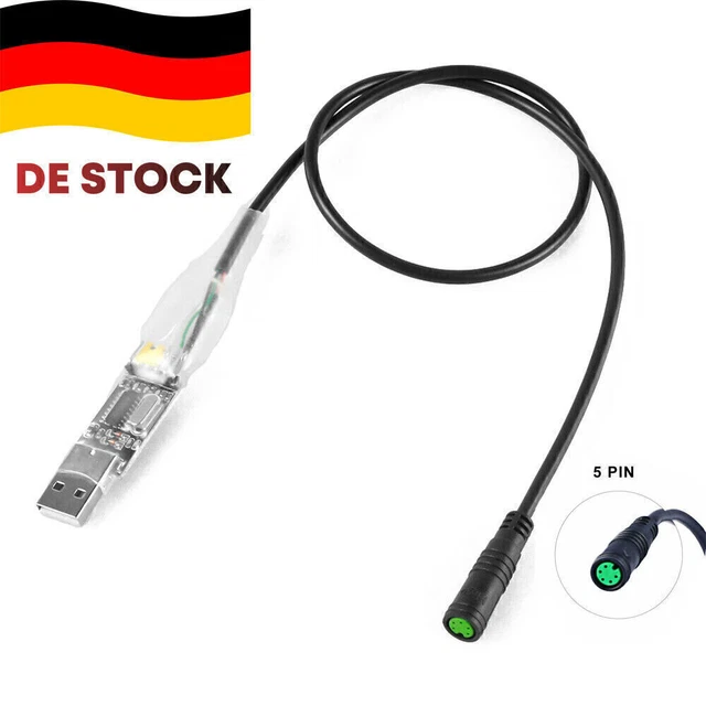 Câble De Programmation USB Odorkle Pour Moteurs Bafang BBS01 BBS02 BBS03 BBSHD