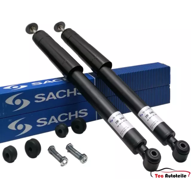 4x SACHS Stoßdämpfer vorne + hinten Mercedes C-Klasse W204 S204 C180 C200 C220- 2