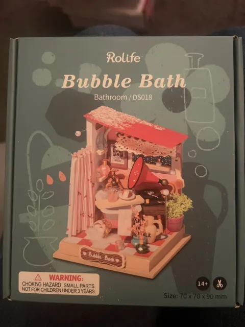 Rolife Miniature Bubble Bath Kit - DS018