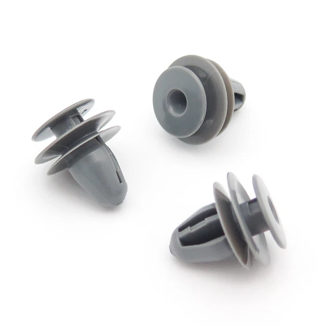 Agrafe De Garnissage Peugeot 205 - Lot De 50 | Fixation Ceinture De Caisse | Polyamide 66 Anticorrosion