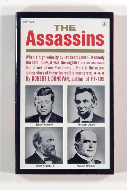 1964 Donovan THE ASSASSINS Presidential killers POPULAR LIBRARY Kennedy included
