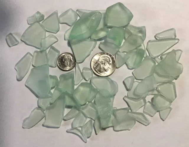 Aqua Beach Glass - Lot - Beach Glass/Sea Glass - Freshwater Tumbled