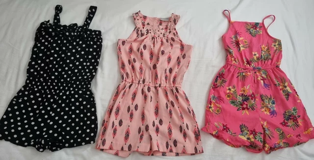 Girl's Age 8 Summer Clothes Bundle Leggings Shorts Tops Playsuit Dress Jumper 5