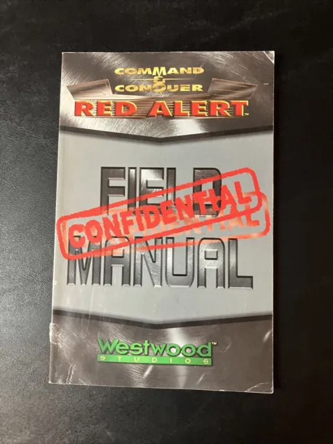 command and conquer red alert field manual westwood studios 1996