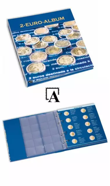 Leuchtturm NUMIS 2-Euro Gedenkmünzen alle Euroländer Vordrucke und Nachträge