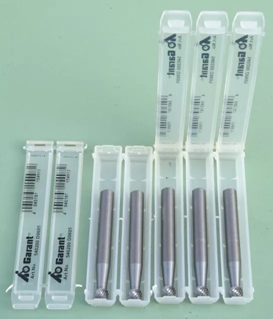 5 GARANT HM Frässtift D 0606 Z7 KUD Fräser Schleifstift Schaftfräser Hartmetall