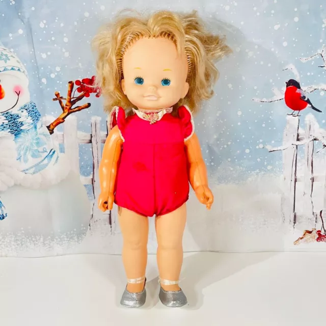 1983 Vintage Mattel Chatty Patty 16" Pull String Talking Doll Working!