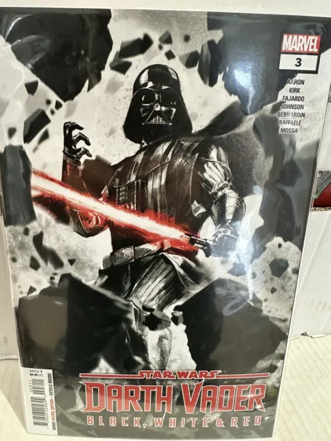 Star Wars Darth Vader Black White & Red 3