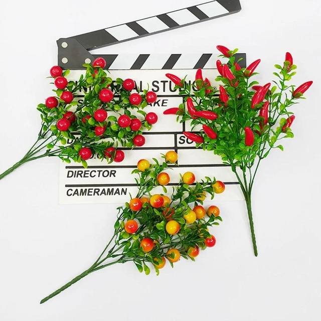 BERRY FLOWER DIY Auspicious Plant Artificial Fruit Home Decoration Fake