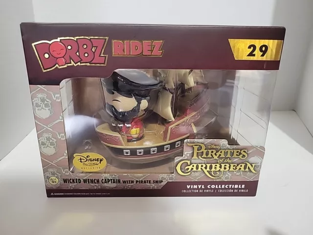 Funko Dorbz Ridez #29 Pirates of the Caribbean Wicked Wench Captain Disney