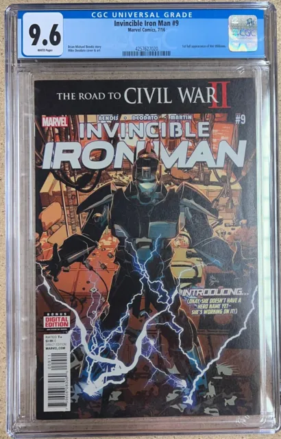Invincible Iron Man #9 CGC 9.6