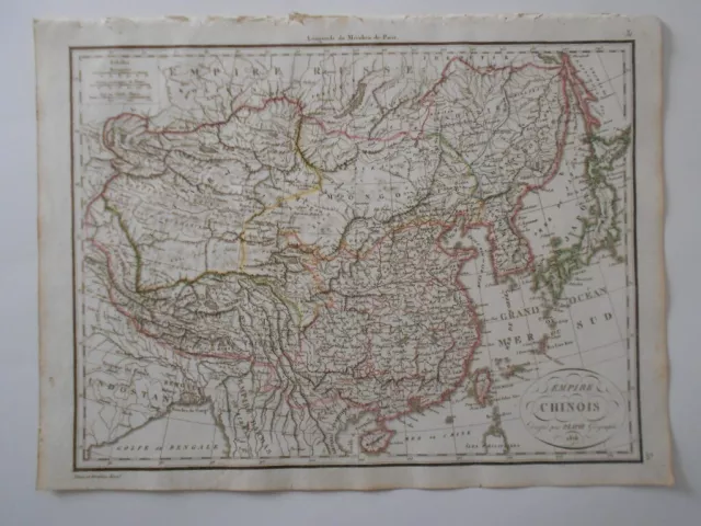 P11 / Carte Adam Et Giraldon  1816 /  Empire Chinois