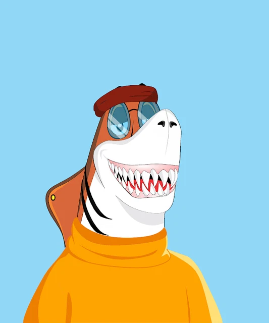 Laughing Shark # 715 - Limited Edition,  Only 1,111 available! RARE!